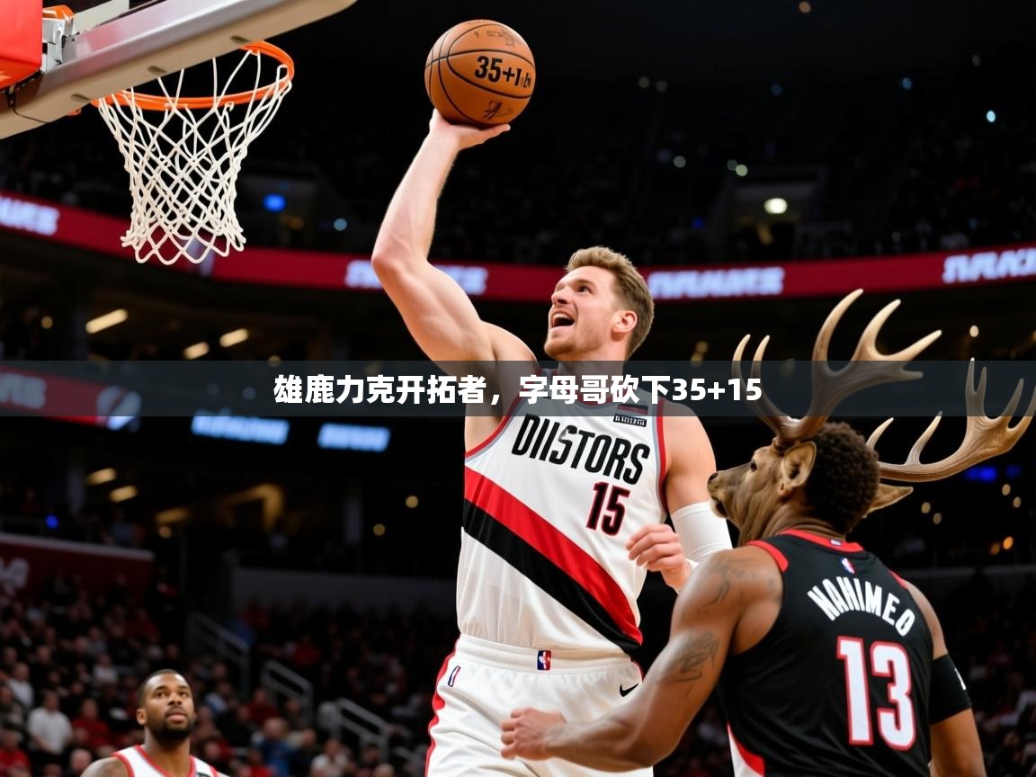 2025 中国足球 欧宝体育官网雄鹿力克开拓者，字母哥砍下35+15